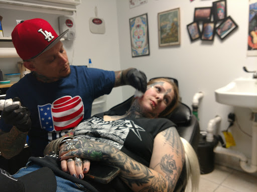 Explore mother and 3 sons tattoo ideas, creative tattoo ideas in Fredericksburg, available at Ugly Bishops Tattoo Shop