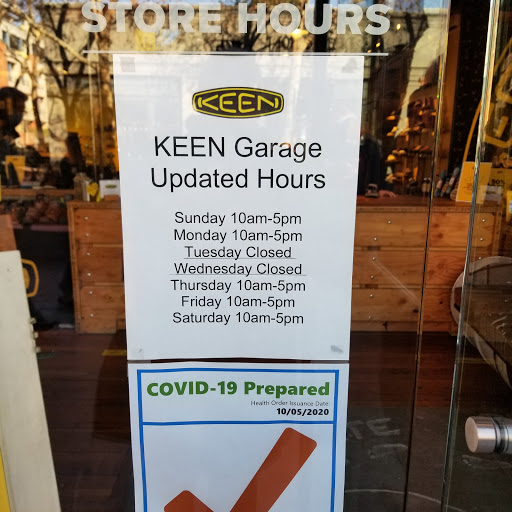 Shoe Store «KEEN Garage», reviews and photos, 278 University Ave, Palo Alto, CA 94301, USA