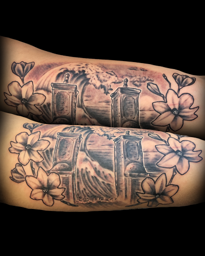 Explore linework tattoo ideas, creative tattoo ideas in Buford, available at Norsk Studios Tattoos & Piercings