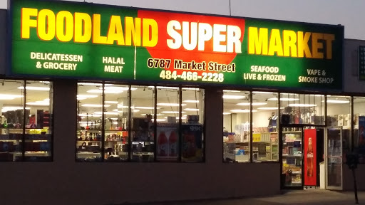 Foodland Super Market, 6787 Market St, Millbourne, PA 19082, USA, 