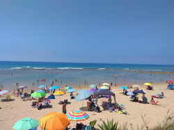 Photo de Playa de las Calderas avec rivage droit, long