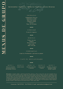 Quinta Do Crista em Água Longa menu n° 2