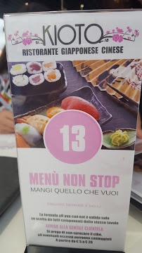 Kioto Sushi Gavirate All You Can Eat à Gavirate menu