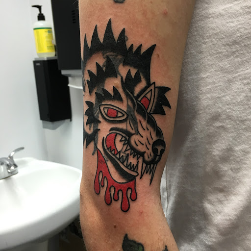 Explore mens calf tattoo ideas, creative tattoo ideas in Tallmadge, available at Killjoy tattoo