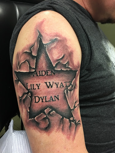 Explore good christian tattoo ideas, creative tattoo ideas in Fargo, available at Golden Dragon Tattoo