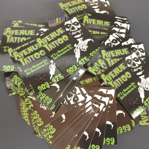 Tattoo Shop «Avenue Tattoo», reviews and photos, 472 W Highland Ave, San Bernardino, CA 92405, USA
