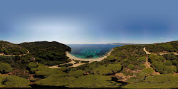 Foto van Brouis beach en zijn prachtige landschap