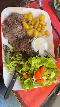 Steak du Restaurant français Café 203 à Lyon - n°5