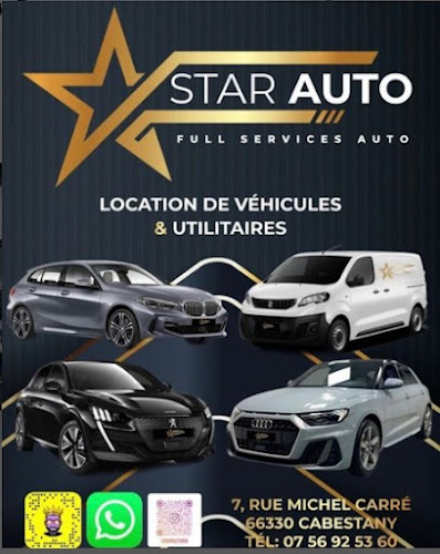 Agence de location de voitures STAR AUTO FULL SERVICE - Location de voiture Cabestany