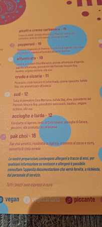 La Rita à Sesto San Giovanni menu