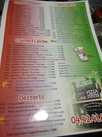 Restaurant italien Delizioso à Châteauneuf-les-Martigues (la carte)