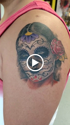 Explore statue of liberty tattoo ideas, creative tattoo ideas in Marietta, available at Monkeys Uncle Tattoo