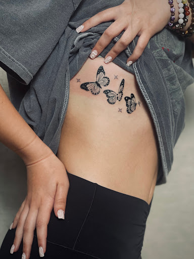 Explore booty tattoo ideas, creative tattoo ideas in Spearfish, available at Jordans Got A Gun