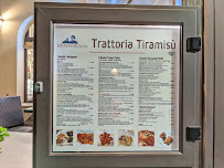 Carte du Trattoria Tiramisù Restaurant in Taormina à Taormina