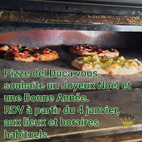 Menu / carte de Pizze del Duca à Aillas