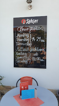 Menu du Bürger Café Ostbahnhof à Döbeln