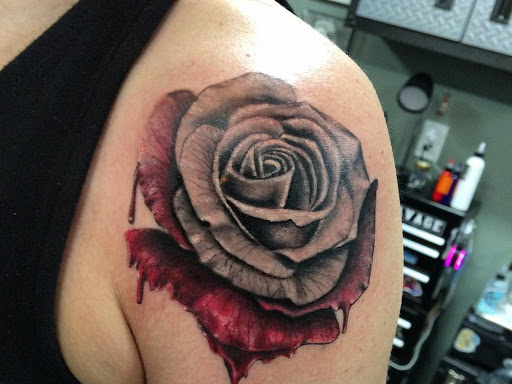 Explore feminine tattoo ideas, creative tattoo ideas in Hoschton, available at The Golden Mantis Tattoo & Piercing