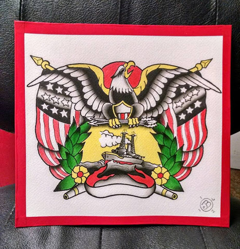 Explore tattoo ideas for men's shoulders, creative tattoo ideas in Coeur D Alene, available at Northwest Tattoo Museum & Tattooing