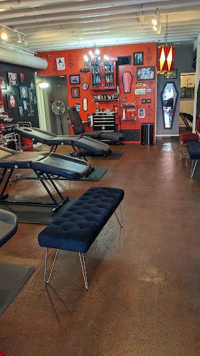 Explore chest and arm tattoo ideas, creative tattoo ideas in Mckinney, available at The Magic Needle Piercing Studio