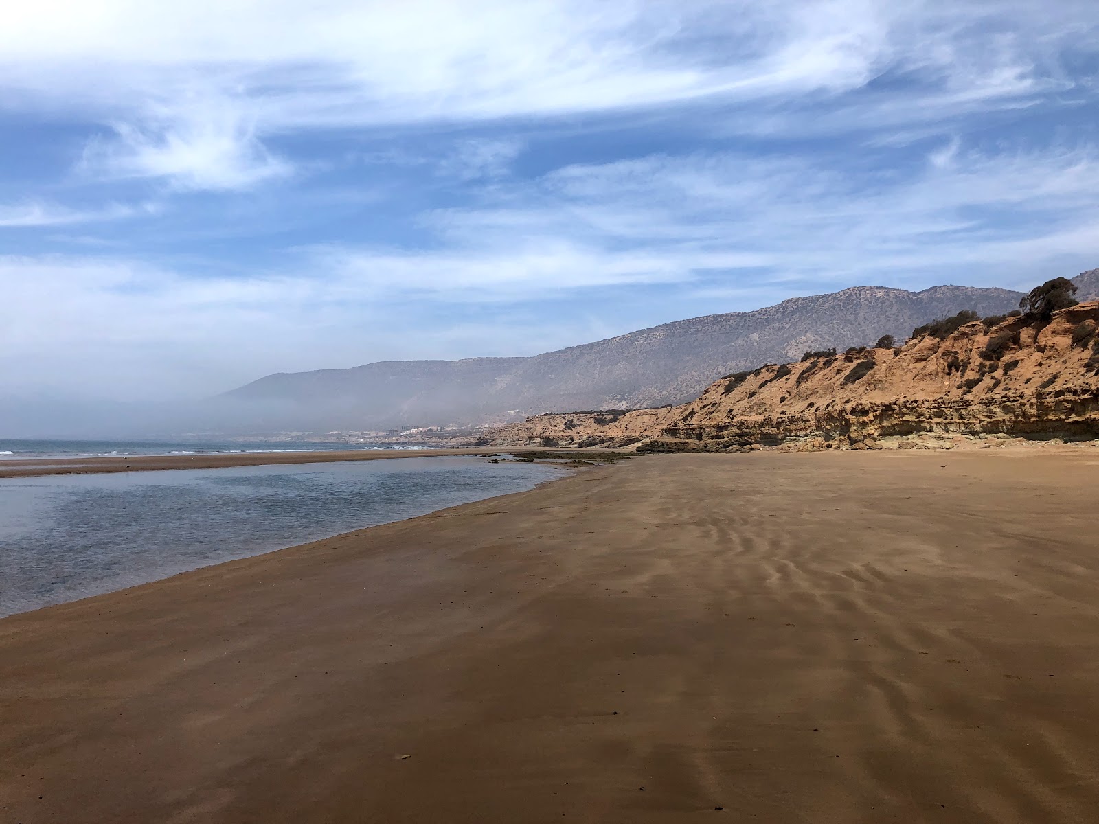 Plage Tamri的照片 具有非常干净级别的清洁度