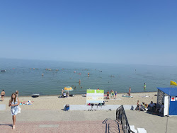 Plazh Taganrog II'in fotoğrafı geniş bir kıyı şeridi ile birlikte