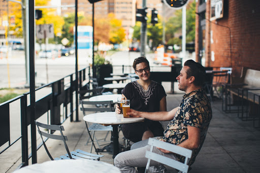 Coworking cafe in Detroit