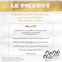 Le Pierrot à Les Sables-d'Olonne menu