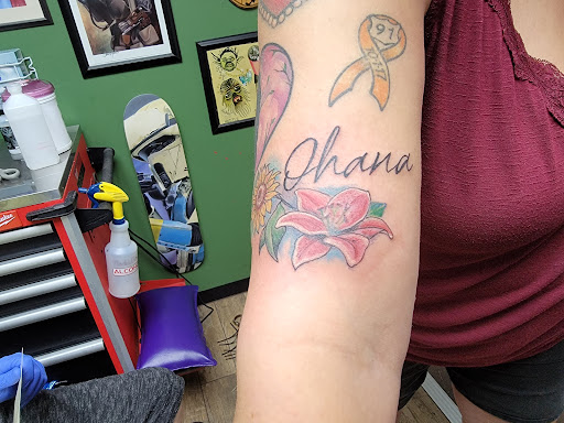 Explore girl tattoo ideas, creative tattoo ideas in Oklahoma City, available at Mind Bender Tattoo