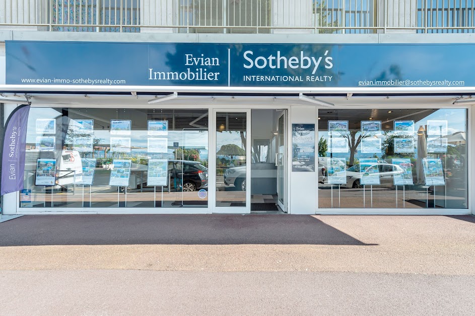 Agence immobilière Evian Sotheby's International Realty à Évian-les-Bains (Haute-Savoie 74)
