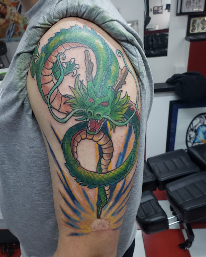 Explore where the wild things are tattoo ideas, creative tattoo ideas in Vinton, available at Cherry Bomb Tattoo and piercing