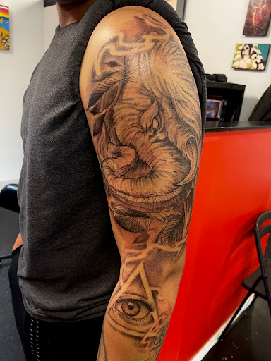 Explore angel neck tattoo ideas, creative tattoo ideas in Vancouver, available at New Ink Tattoo