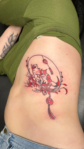 Explore skate tattoo ideas, creative tattoo ideas in Miami, available at Bonsai Mike Tattoos