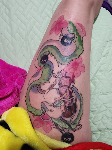Explore harley davidson sleeve tattoo ideas, creative tattoo ideas in Fort Worth, available at Villains Ink