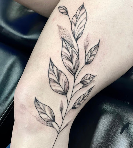 Explore druid tattoo ideas, creative tattoo ideas in Portsmouth, available at World Famous Blue Horseshoe Tattoo and Piercing