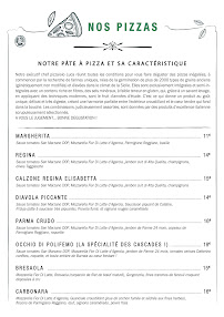 Menu / carte de Ristorante Pizzeria La Fontaine Dei Sapori à Les Angles