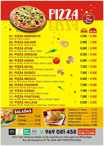 Kebab e pizza forte da casa - Restaurante