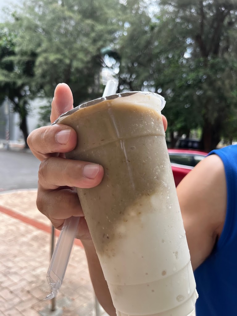 沙很大綠豆沙牛奶 的照片