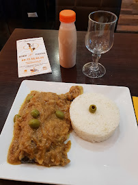 Poulet au curry du Restaurant de spécialités d'Afrique de l'Ouest Afrik'N'Fusion à Paris - n°13