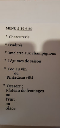 Restaurant Maison Bourrel à Avène (la carte)