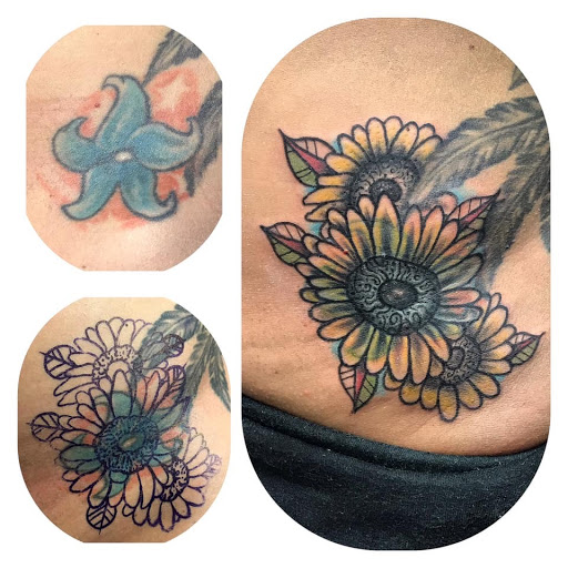 Explore calm tattoo ideas, creative tattoo ideas in Barberton, available at Magic City Tattoo Company