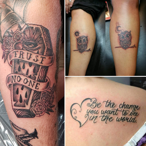 Explore love you more tattoo ideas, creative tattoo ideas in Elko, available at Custom Tattoos and Body Piercing Studio