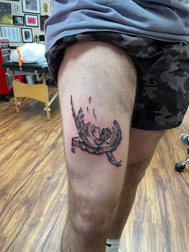 Explore milky way tattoo ideas, creative tattoo ideas in Honolulu, available at Skin Deep Tattoo and Piercing Waikiki