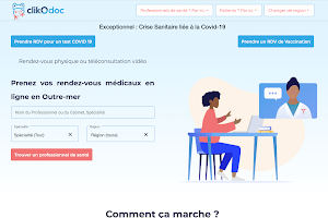Clikodoc - rendez-vous médecin en ligne et secrétariat médical image