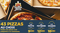 Carte du Turtles Pizza à Beauvais