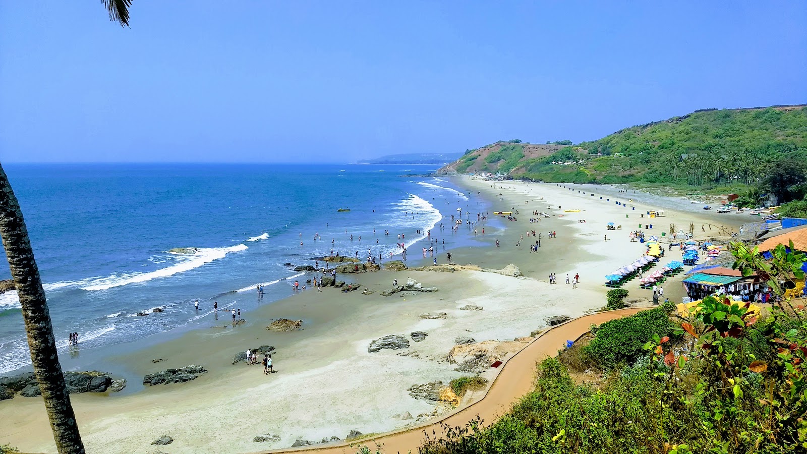 Foto de Vagator Beach área de comodidades