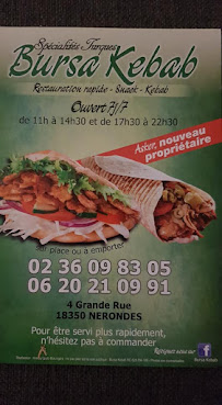 Photos du propriétaire du Bursa Kebab à Nérondes - n°2