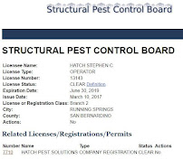 Hatch Pest Solutions - Photo 4 - Car repair in , San Bernardino