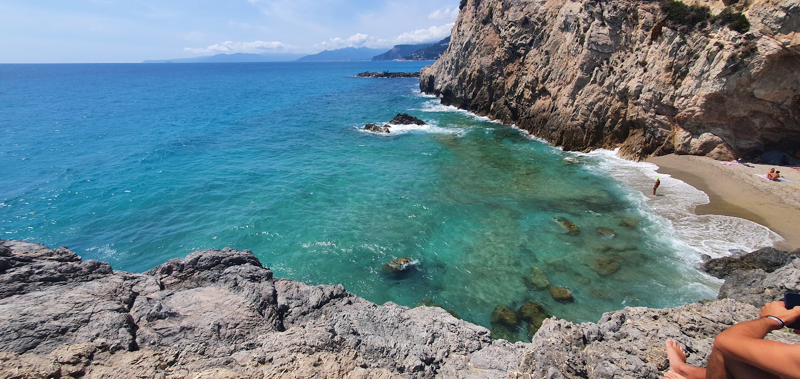 Photo de Punta Crena Beach zone sauvage