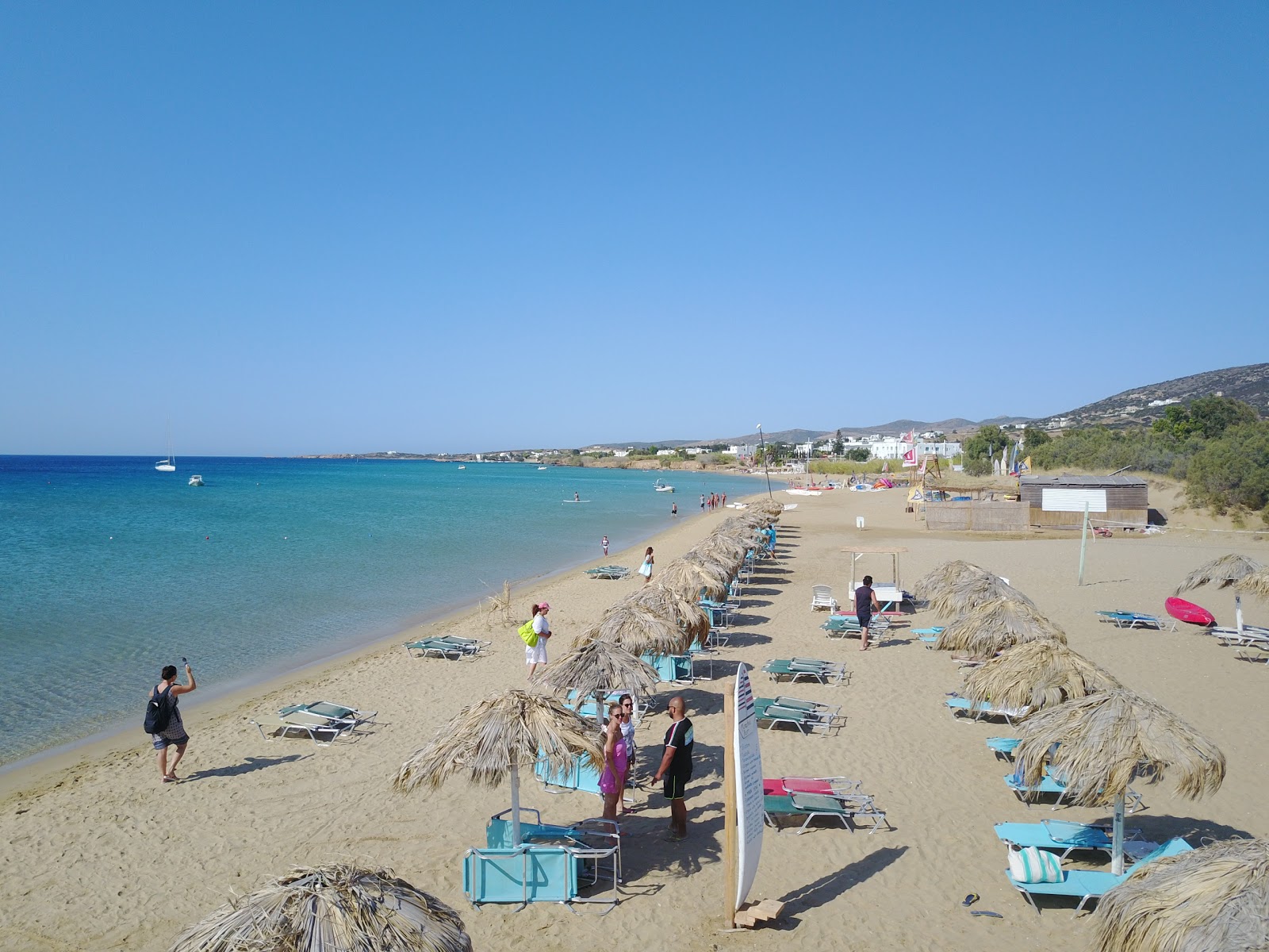 Chrisi Akti Plajı'in fotoğrafı ve yerleşim