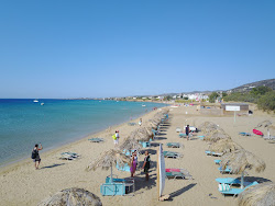 Chrisi Akti Plajı'in fotoğrafı ve yerleşim